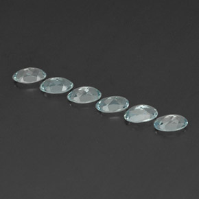 Aquamarine Gemstone in 5 x 3 mm (calibrated) Size for Sale, Aquamarine Stone in Light Blue Color
