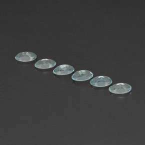 Aquamarine Gemstone in 5 x 3 mm (calibrated) Size for Sale, Aquamarine Stone in Light Blue Color