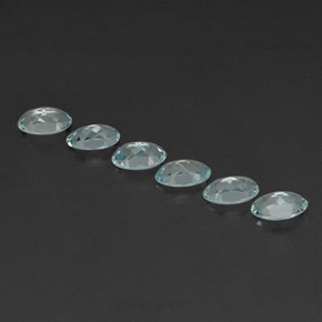 Aquamarine Gemstone in 5 x 3 mm (calibrated) Size for Sale, Aquamarine Stone in Light Blue Color