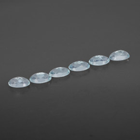 Aquamarine Gemstone in 5 x 3.1 mm Size for Sale, Aquamarine Stone in Light Blue Color