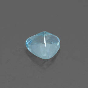 Aquamarine Gemstone in 6.3 x 6.2 mm Size for Sale, Aquamarine Stone in Light Blue Color