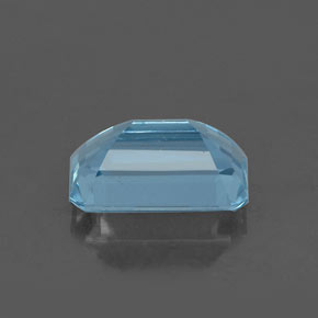 Aquamarine Gemstone in 8 x 5.3 mm Size for Sale, Aquamarine Stone in Light Blue Color