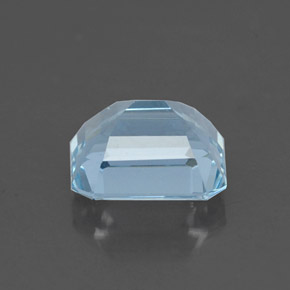 Aquamarine Gemstone in 7 x 6 mm Size for Sale, Aquamarine Stone in Light Blue Color