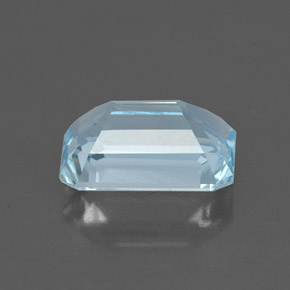 Aquamarine Gemstone in 7.8 x 5.7 mm Size for Sale, Aquamarine Stone in Light Blue Color