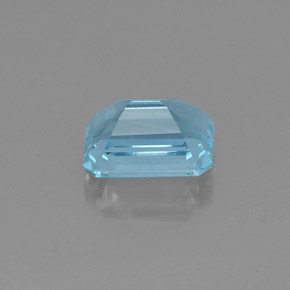 Aquamarine Gemstone in 7.5 x 5.5 mm Size for Sale, Aquamarine Stone in Light Blue Color