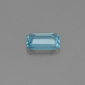 Aquamarine Gemstone in 7 x 5 mm (calibrated) Size for Sale, Aquamarine Stone in Light Blue Color