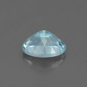 Aquamarine Gemstone in 8 x 6 mm (calibrated) Size for Sale, Aquamarine Stone in Light Blue Color