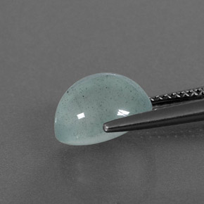 Aquamarine Gemstone in 10 x 8 mm (calibrated) Size for Sale, Aquamarine Stone in Light Blue Green Color