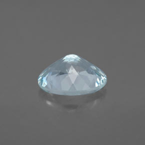 Aquamarine Gemstone in 9 x 7 mm (calibrated) Size for Sale, Aquamarine Stone in Light Green Blue Color