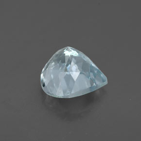 Aquamarine Gemstone in 7.1 x 7.1 mm Size for Sale, Aquamarine Stone in Light Green Blue Color