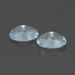 Aquamarine Gemstone in 7 x 5 mm (calibrated) Size for Sale, Aquamarine Stone in Light Blue Color