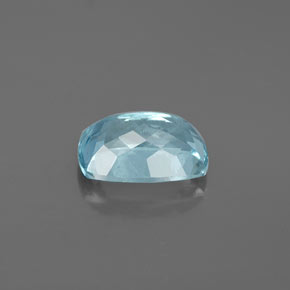 Aquamarine Gemstone in 10.5 x 7.5 mm Size for Sale, Aquamarine Stone in Light Blue Color