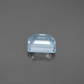 Aquamarine Gemstone in 8.5 x 7 mm Size for Sale, Aquamarine Stone in Light Blue Color