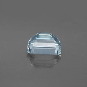 Aquamarine Gemstone in 9.4 x 7.5 mm Size for Sale, Aquamarine Stone in Light Green Blue Color