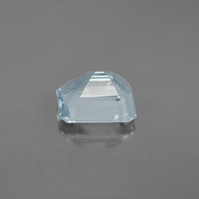 Aquamarine Gemstone in 8.5 x 7.1 mm Size for Sale, Aquamarine Stone in Light Green Blue Color
