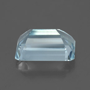 Aquamarine Gemstone in 10.8 x 7.3 mm Size for Sale, Aquamarine Stone in Light Blue Color
