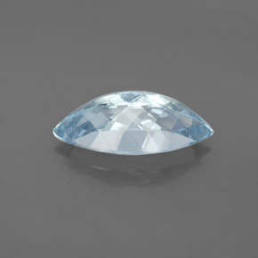 Aquamarine Gemstone in 16 x 8 mm (calibrated) Size for Sale, Aquamarine Stone in Light Blue Color