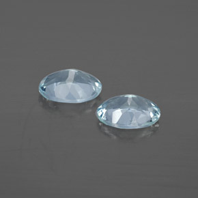 Aquamarine Gemstone in 7 x 5 mm (calibrated) Size for Sale, Aquamarine Stone in Light Blue Color