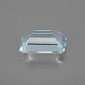 Aquamarine Gemstone in 9.1 x 6.4 mm Size for Sale, Aquamarine Stone in Light Blue Color