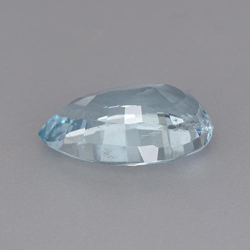 Aquamarine Gemstone in 13.5 x 8.3 mm Size for Sale, Aquamarine Stone in Baby Blue Color