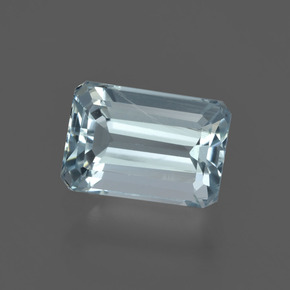 1.92 ct Blue Aquamarine Gemstone, Aquamarine Gem in Octagon Facet Shape for Sale.