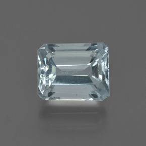 2.5ct Octagon Facet Light Blue Aquamarine Gem for sale 2.5ct Octagon Facet Light Blue Aquamarine Gem (ID: 408829)