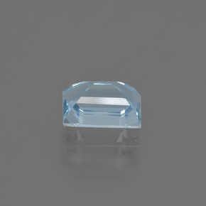 Aquamarine Gemstone in 7.5 x 5.8 mm Size for Sale, Aquamarine Stone in Light Blue Color