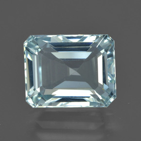 5.2ct Octagon Facet Light Blue Aquamarine Gem for sale 5.2ct Octagon Facet Light Blue Aquamarine Gem (ID: 412270)