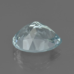 Aquamarine Gemstone in 14.9 x 11.9 mm Size for Sale, Aquamarine Stone in Sky Blue Color