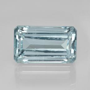 6.3ct Octagon Facet Light Blue Aquamarine Gem for sale 6.3ct Octagon Facet Light Blue Aquamarine Gem (ID: 412442)