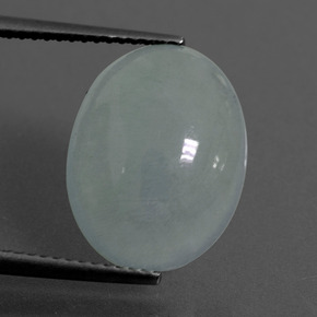 7.4ct Oval Cabochon Light Blue Aquamarine Gem for sale 7.4ct Oval Cabochon Light Blue Aquamarine Gem (ID: 414314)