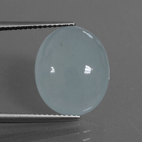 8.8ct Oval Cabochon Light Blue Aquamarine for sale thumb image of 8.8ct Oval Cabochon Light Blue Aquamarine (ID: 414321)