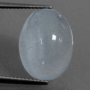 9.8ct Oval Cabochon Light Blue Aquamarine Gem for sale 9.8ct Oval Cabochon Light Blue Aquamarine Gem (ID: 414377)