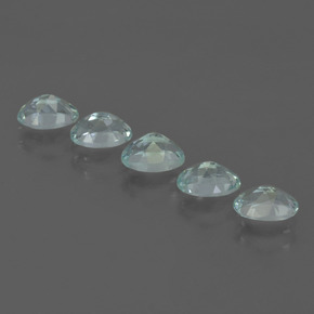 Aquamarine Gemstones in 6 x 4.2 mm Size for Sale, Aquamarine Stones in Light Blue Color