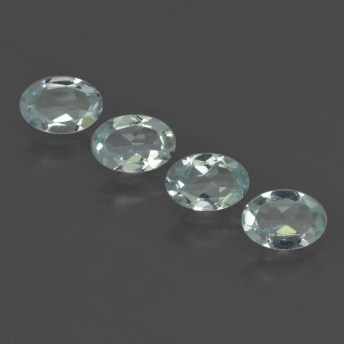 1.6ct Oval Facet Light Green Blue Aquamarine for sale thumb image of 1.6ct Oval Facet Light Green Blue Aquamarine (ID: 419060)