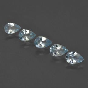 0.3ct Pear Facet Light Blue Aquamarine Gem for sale 0.3ct Pear Facet Light Blue Aquamarine Gem (ID: 419065)