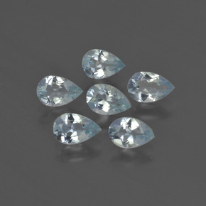 2.1ct Pear Facet Light Blue Aquamarine for sale thumb image of 2.1ct Pear Facet Light Blue Aquamarine (ID: 419067)