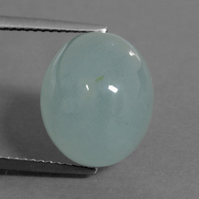 10.8ct Oval Cabochon Light Blue Aquamarine for sale thumb image of 10.8ct Oval Cabochon Light Blue Aquamarine (ID: 458797)
