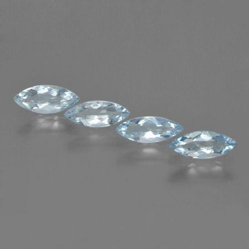 Azzurro Acquamarina Gem - 0.4ct Marquise sfaccettato (ID: 464865)