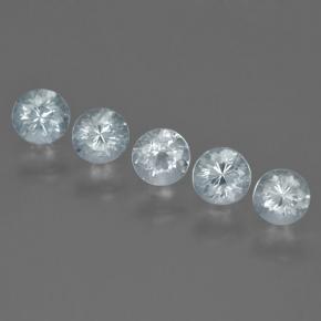 0.3ct Round Facet Light Blue Aquamarine Gem for sale 0.3ct Round Facet Light Blue Aquamarine Gem (ID: 464867)