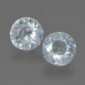 0.7ct Round Facet Light Blue Aquamarine for sale thumb image of 0.7ct Round Facet Light Blue Aquamarine (ID: 464946)