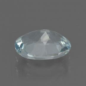 Aquamarine Gemstone in 7.6 x 5.9 mm Size for Sale, Aquamarine Stone in Sky Blue Color