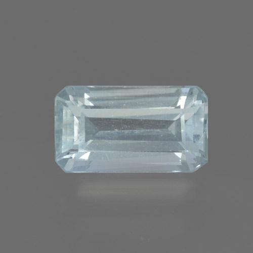 Light Aqua Blue Aquamarine Gem - 0.9ct Octagon Step Cut (ID: 465717)