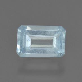 Pale Blue Aquamarin Edelstein - 0.9ct Octagon Stufenschliff (ID: 465719)
