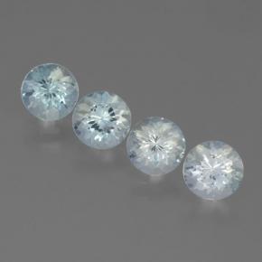 2.3ct Round Facet Light Blue Aquamarine for sale thumb image of 2.3ct Round Facet Light Blue Aquamarine (ID: 466049)
