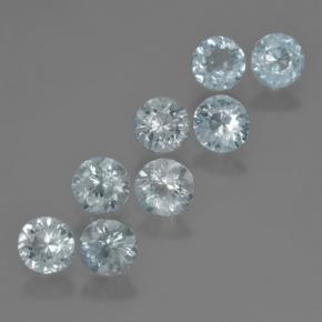 3.2ct Round Facet Light Blue Aquamarine for sale thumb image of 3.2ct Round Facet Light Blue Aquamarine (ID: 466097)