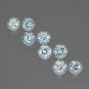 0.5ct Round Facet Light Blue Aquamarine Gem for sale 0.5ct Round Facet Light Blue Aquamarine Gem (ID: 466213)