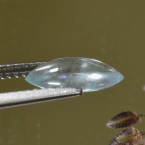 Aquamarine Gemstone in 11.1 x 5 mm Size for Sale, Aquamarine Stone in Light Blue Color