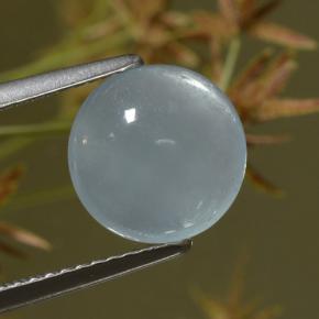 2.2ct Round Cabochon Light Blue Aquamarine Gem for sale 2.2ct Round Cabochon Light Blue Aquamarine Gem (ID: 467697)