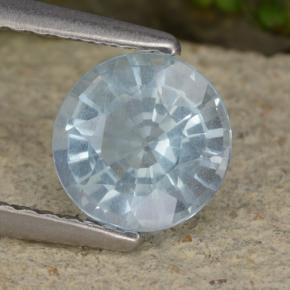 0.9ct Round Facet Light Blue Aquamarine for sale thumb image of 0.9ct Round Facet Light Blue Aquamarine (ID: 479263)